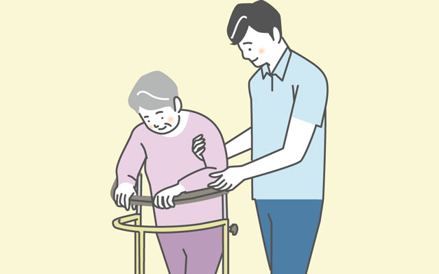 歩行介助について