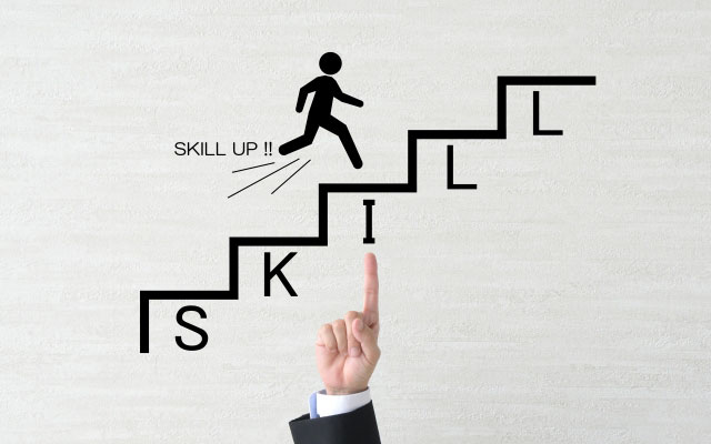 継続的にスキルアップをはかっている