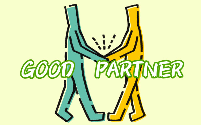 良いパートナーを選びましょう