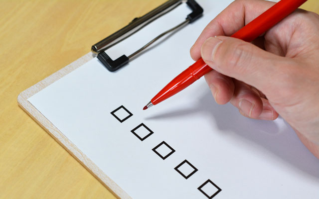 チェックリストで日々の接遇を振り返ろう