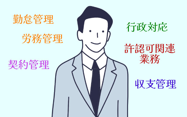 バックオフィス業務の管理能力