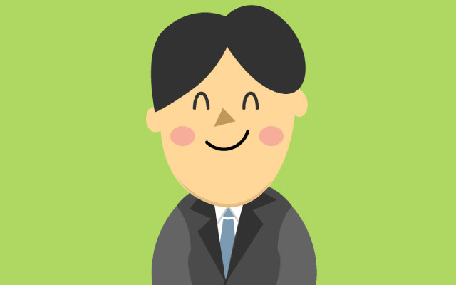 柔らかい表情を意識する